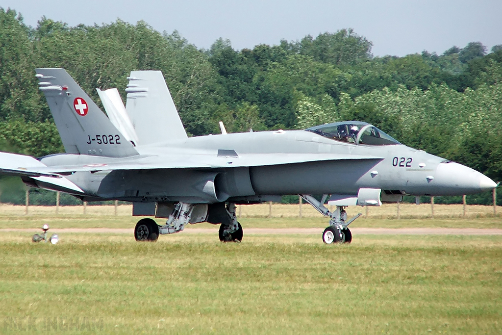 McDonnell Douglas F-18C Hornet - J-5022 - Swiss Air Force