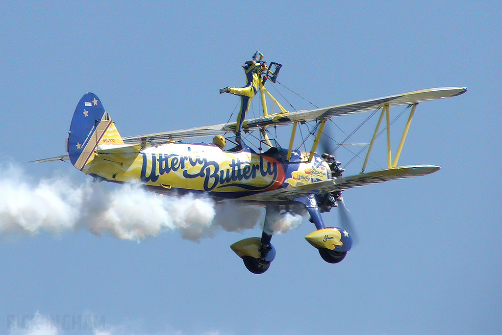 Boeing Stearman - N54922 - Utterly Butterly Wingwalkers