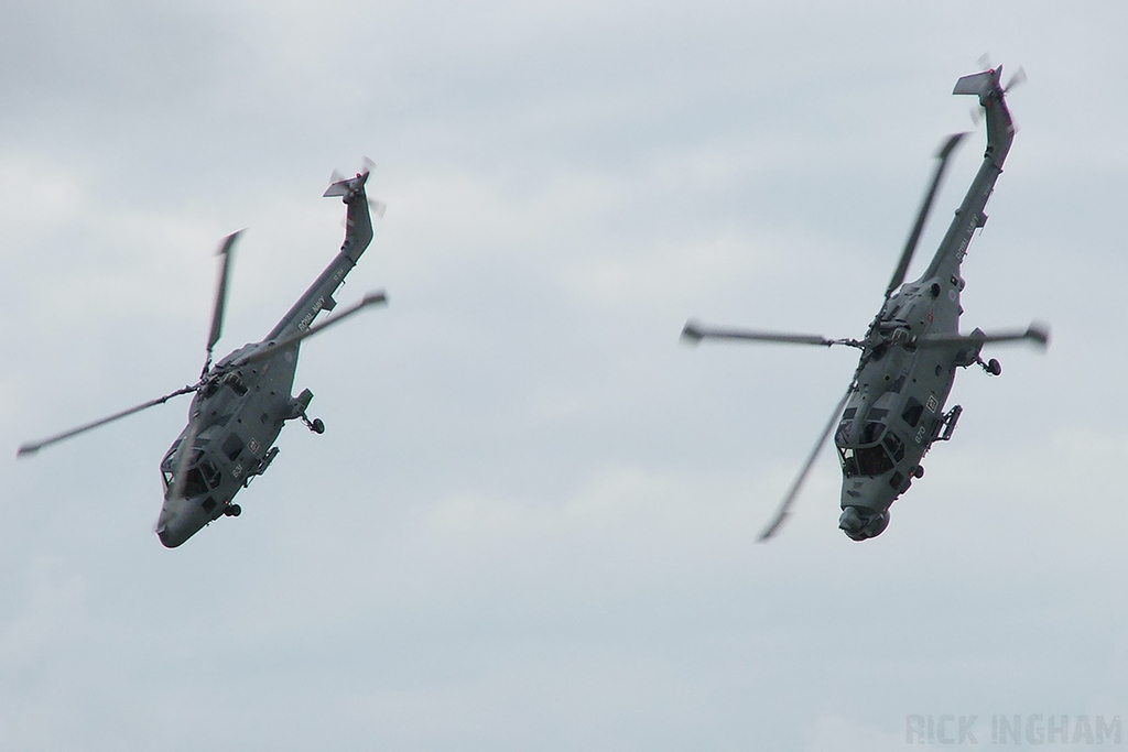 Westland Lynx HAS3 - XZ254/631 + Westland Lynx HMA8 - ZF562/670 - Royal Navy