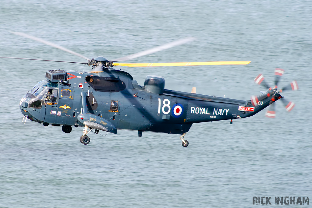 Westland Sea King HU5 - XV648/18 - Royal Navy