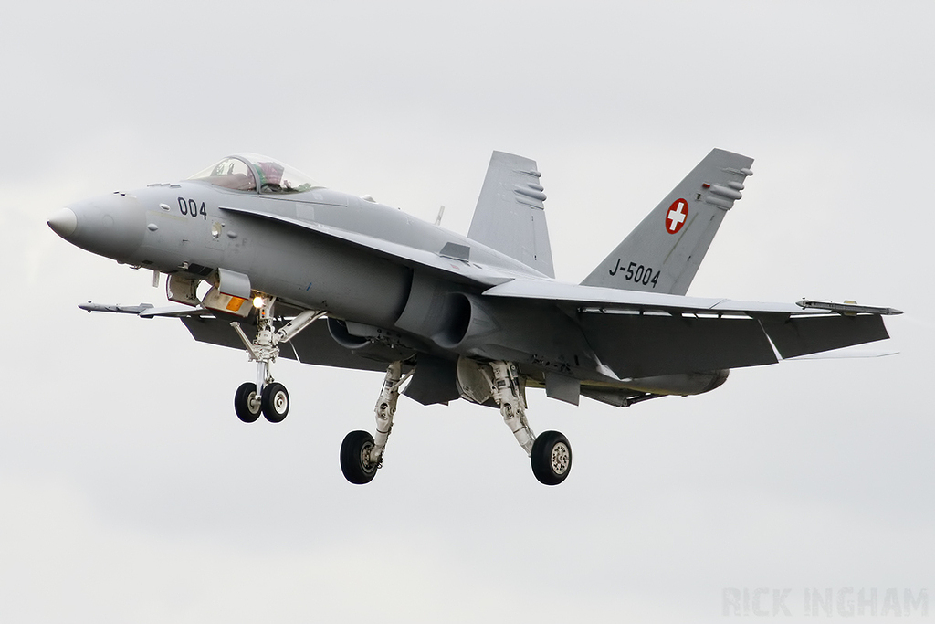 McDonnell Douglas F/A-18C Hornet - J-5004 - Swiss Air Force