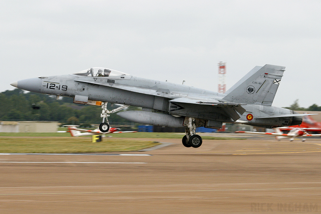 McDonnell Douglas EF-18A Hornet - C.15-61/12-19 - Spanish Air Force