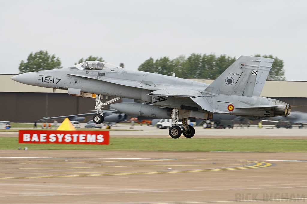 McDonnell Douglas EF-18A Hornet - C.15-59/12-17 - Spanish Air Force