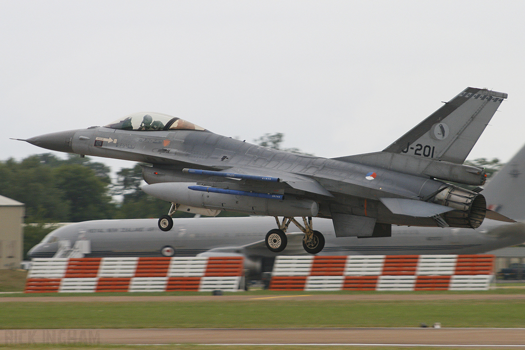 Lockheed Martin F-16AM Fighting Falcon - J-201 - RNLAF