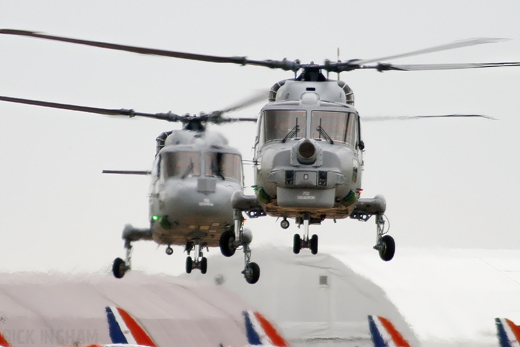 Westland Lynx HMA8 - ZF562/645 + Westland Lynx HAS3 - XZ727/635 - Royal Navy