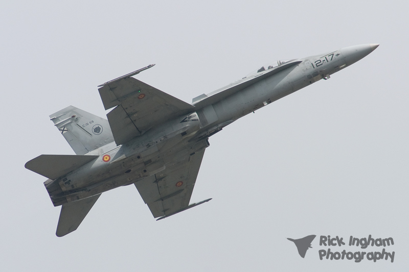 McDonnell Douglas EF-18A+ Hornet - C.15-59/12-17 - Spanish Air Force