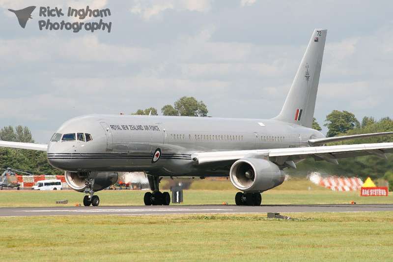 Boeing 757-2K2F - NZ7572/72 - New Zealand Air Force