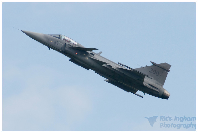 SAAB JAS-39A Gripen - 39200/200 - Swedish Air Force