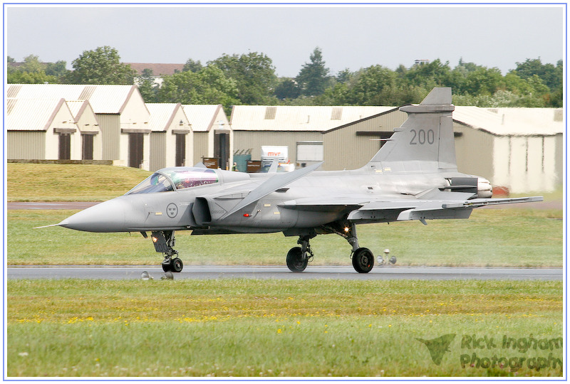 SAAB JAS-39A Gripen - 39200/200 - Swedish Air Force