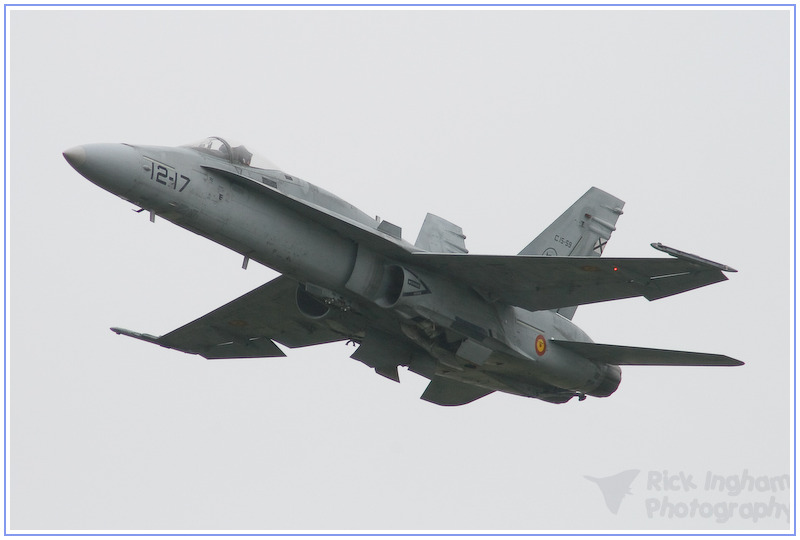 McDonnell Douglas EF-18A Hornet - C.15-59/12-17 - Spanish Air Force