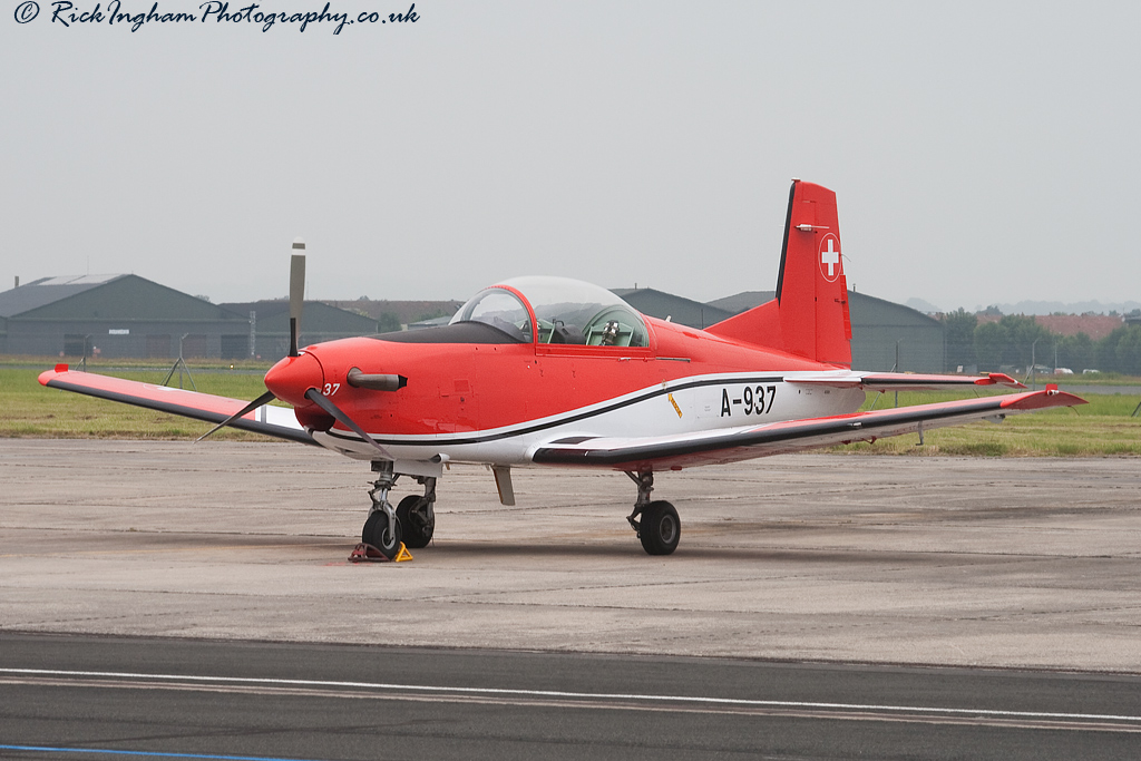 Pilatus PC-7 - A-937 - Swiss Air Force