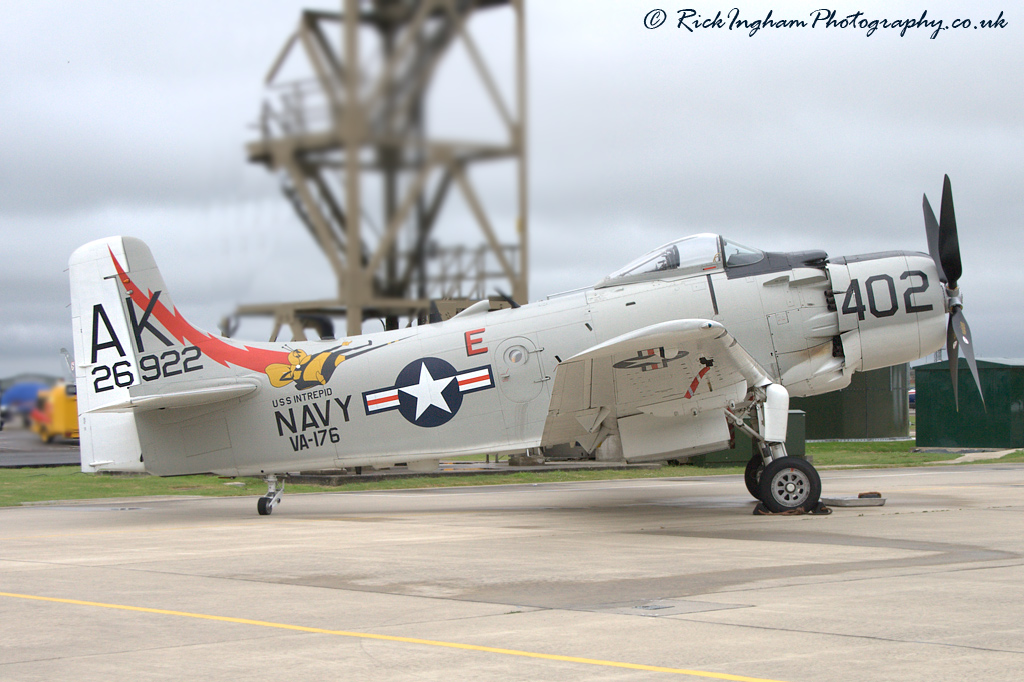 Douglas AD-4NA Skyraider - 126922/G-RADR - US Navy