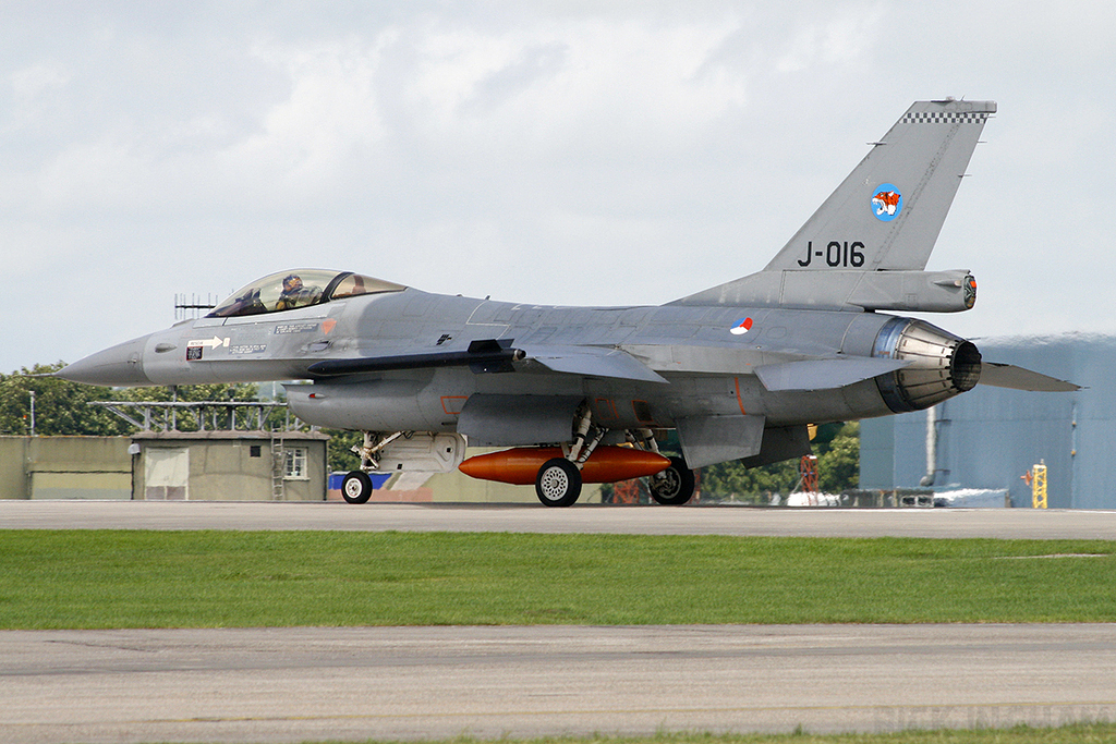 Lockheed Martin F-16AM Fighting Falcon - J-016 - RNLAF