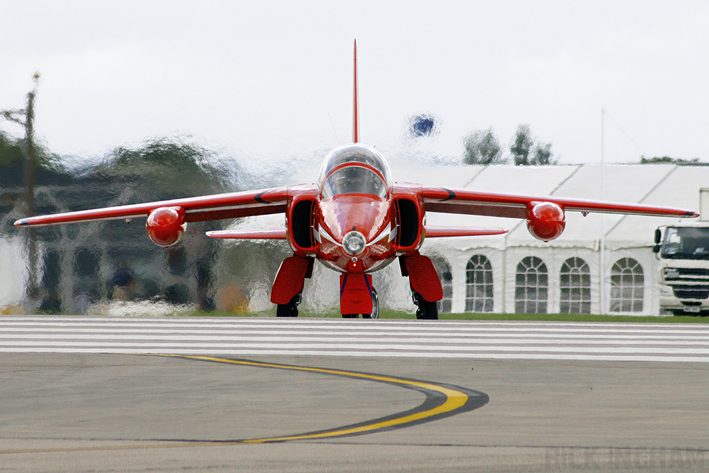 Folland Gnat T1 - XR537/G-NATY - RAF | The Red Arrows