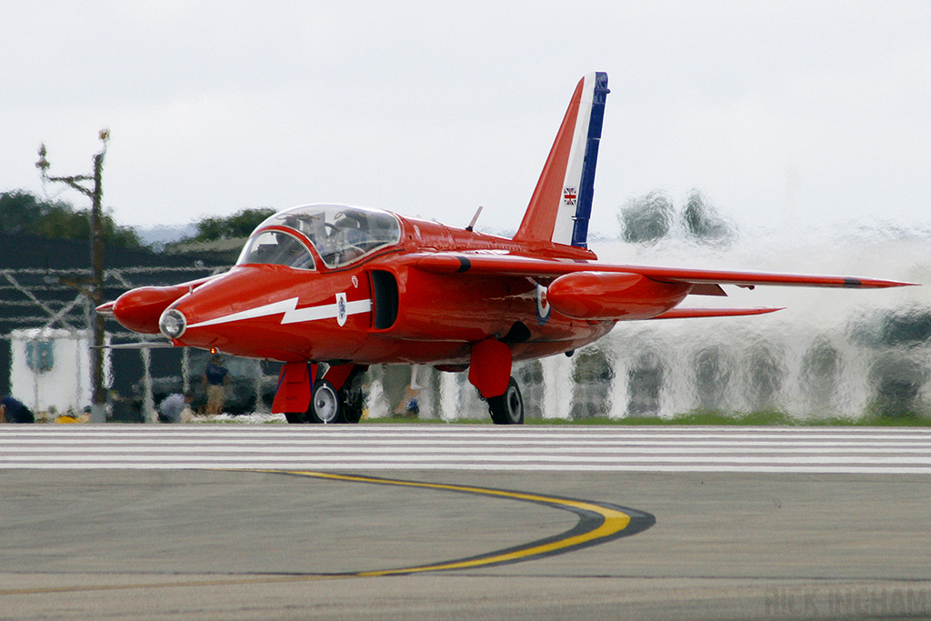 Folland Gnat T1 - XR537/G-NATY - RAF | The Red Arrows