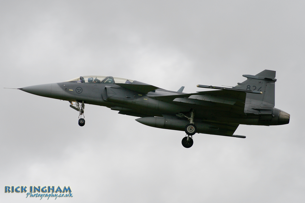 Saab JAS-39D Gripen - 39824 - Swedish Air Force