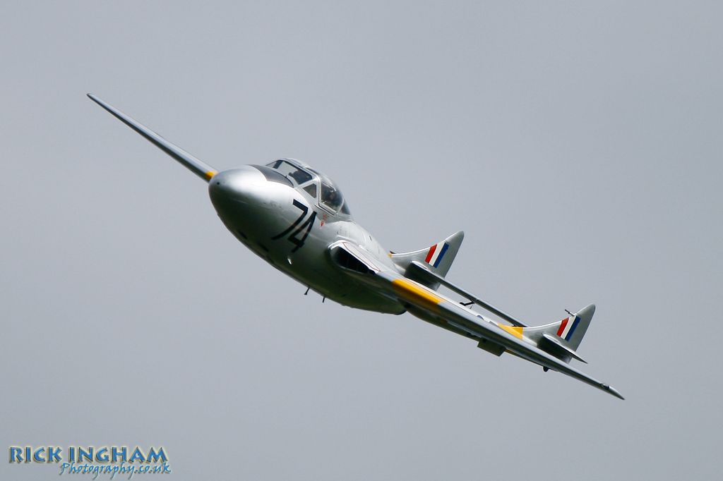 de Havilland Vampire T11 - WZ507/G-VTII - RAF