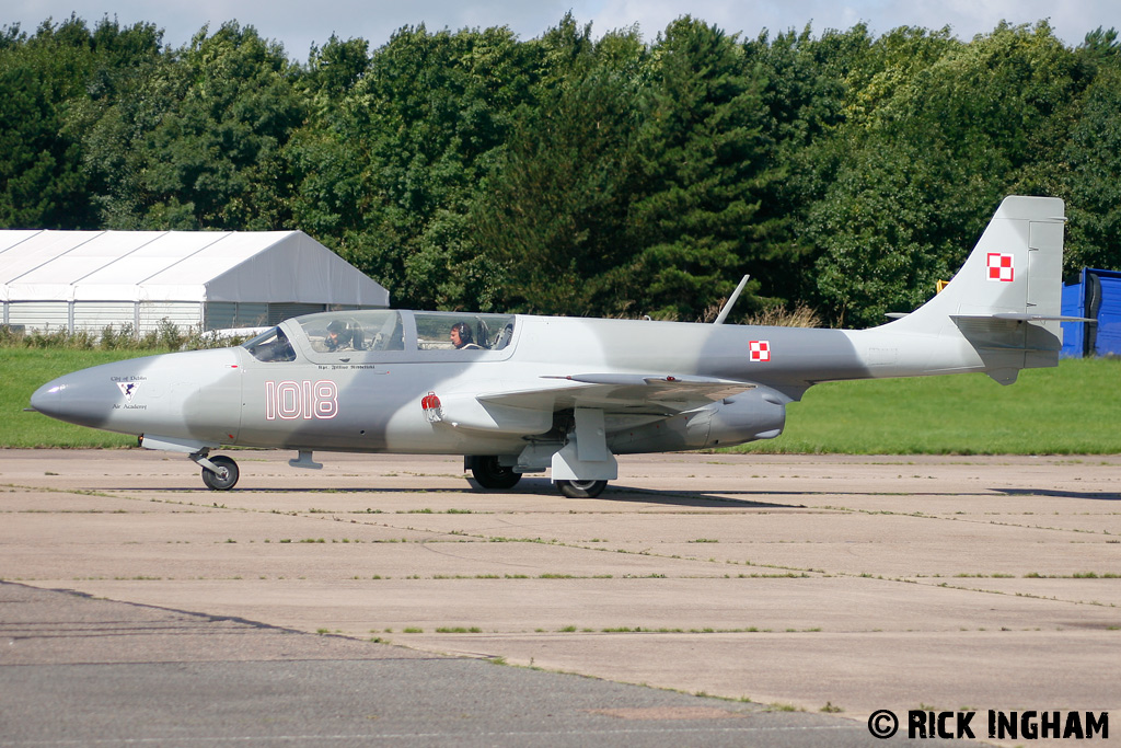 PZL-Mielec TS-11 Iskra - 1018/G-ISKA - Polish Air Force