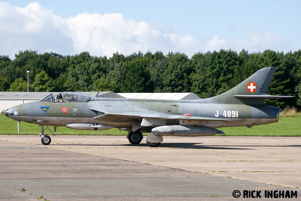 Hawker Hunter F58 - J-4091 - Swiss Air Force