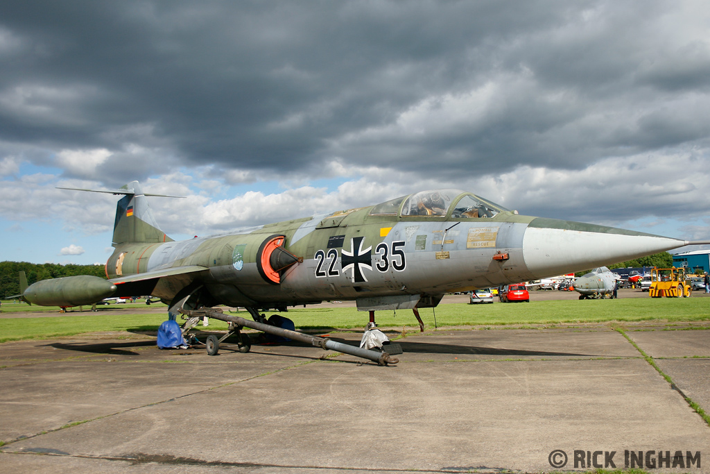 Lockheed F-104G Starfighter - 22+35 - German Air Force