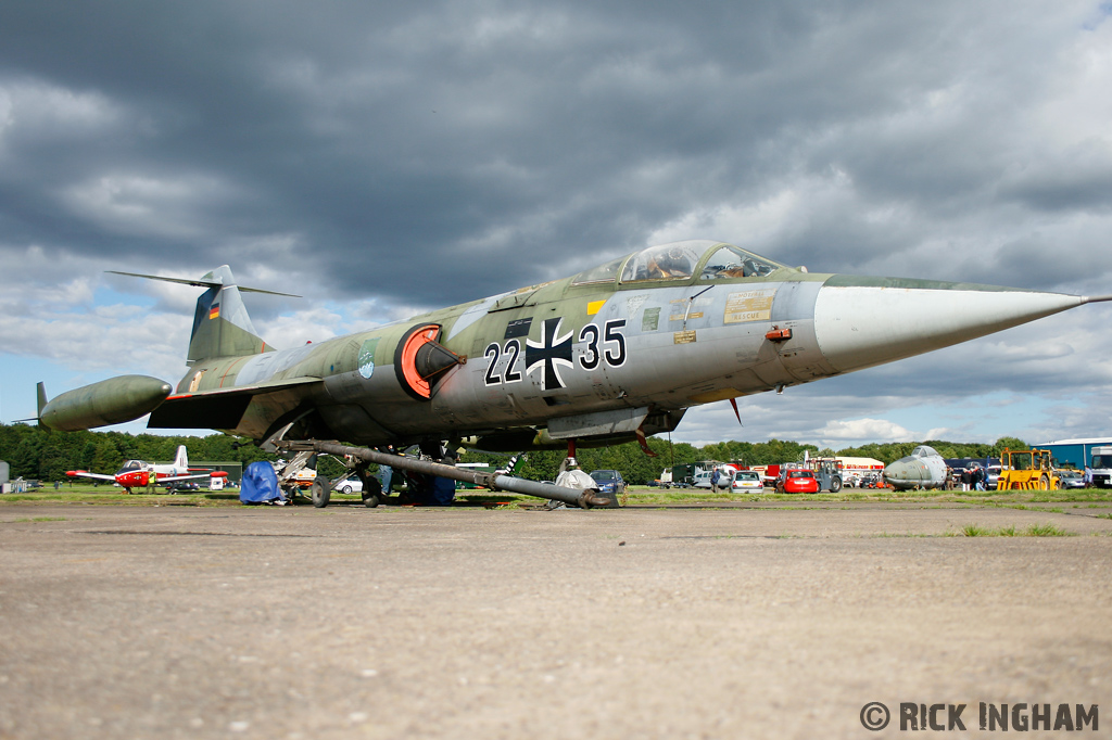 Lockheed F-104G Starfighter - 22+35 - German Air Force