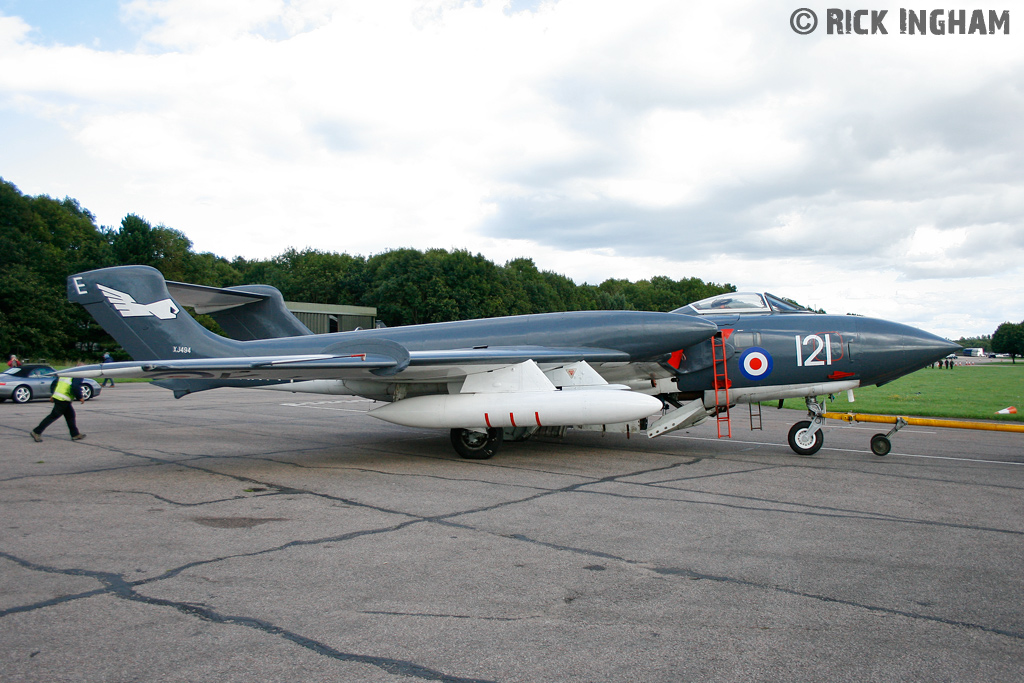 de Havilland Sea Vixen FAW2 - XJ494/121 - Royal Navy