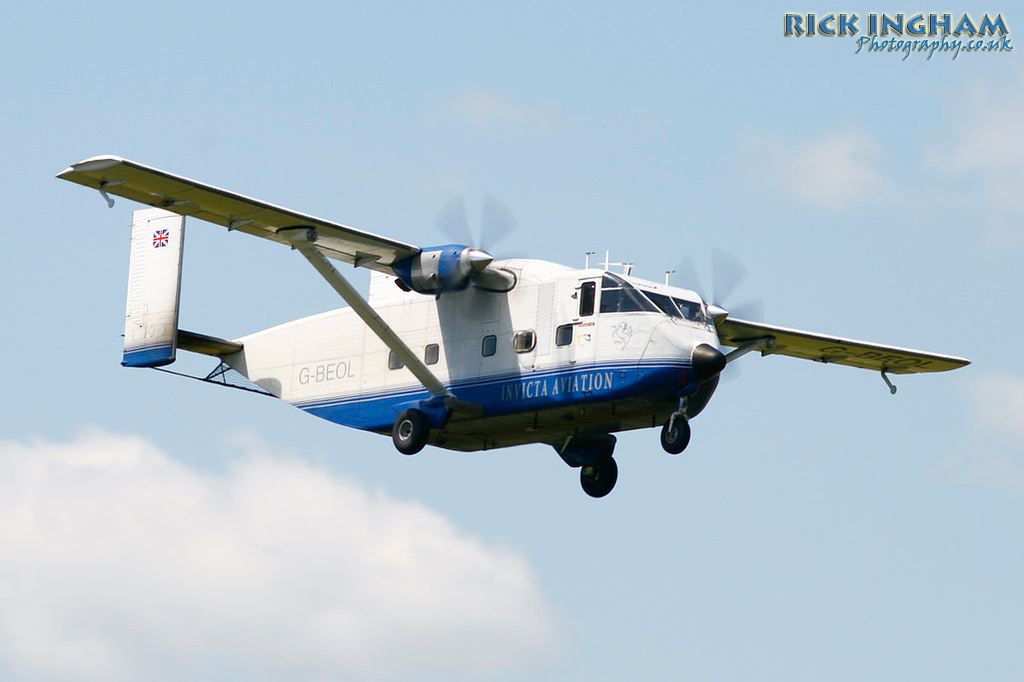 Short SC-7 Skyvan 3-100 - G-BEOL - Invicta Aviation