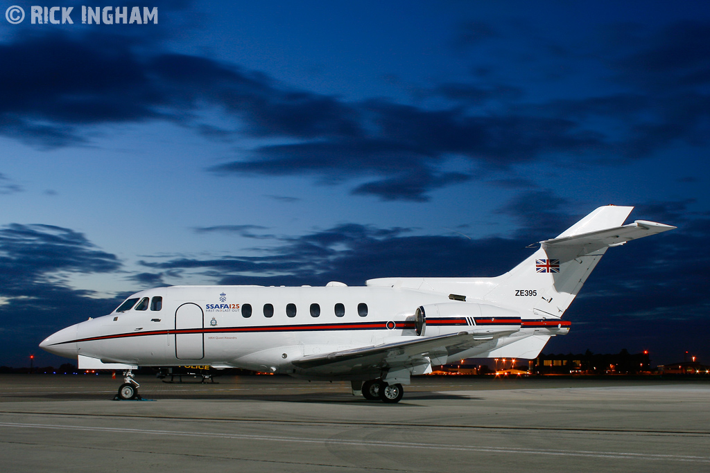 British Aerospace BAe 125 CC3 - ZE395 - RAF