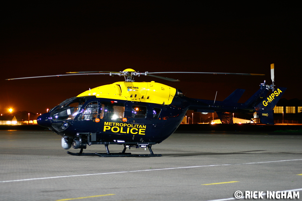 Eurocopter EC145 - G-MPSA - Metropolitan Police