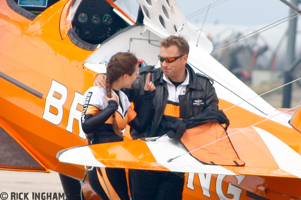 Boeing Stearman - N74189 - Brietling Wingwalkers Team