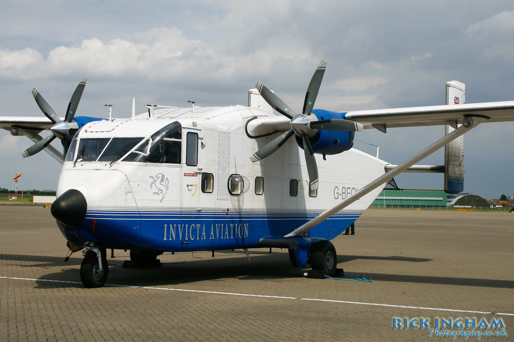 Short SC-7 Skyvan - G-BEOL - Invicta Aviation