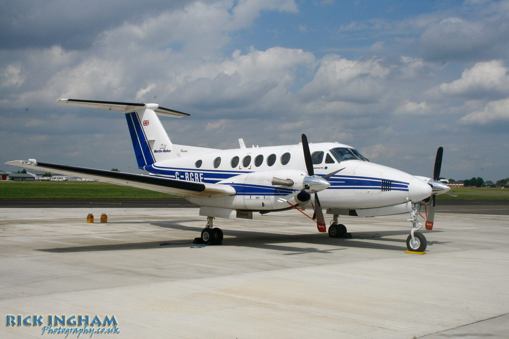 Beech King Air B200 - G-BGRE - Martin Baker