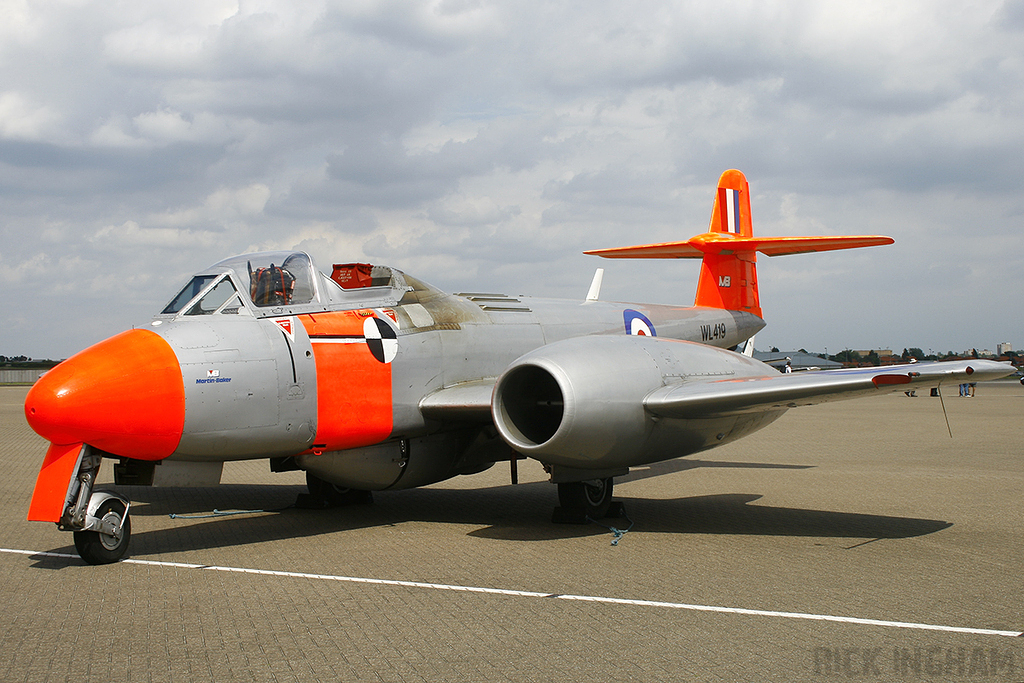 Gloster Meteor T7 - WL419 - Martin Baker