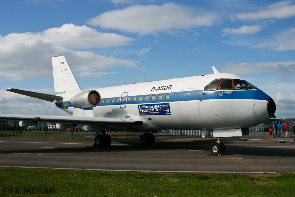 VFW-Fokker VFW-614 - D-ASDB - Lufthansa Recource Technical Training