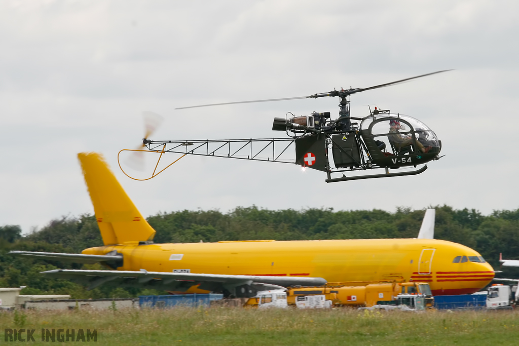 Aerospatiale SE 3130 Alouette II - V-54/G-BVSD - Swiss Air Force