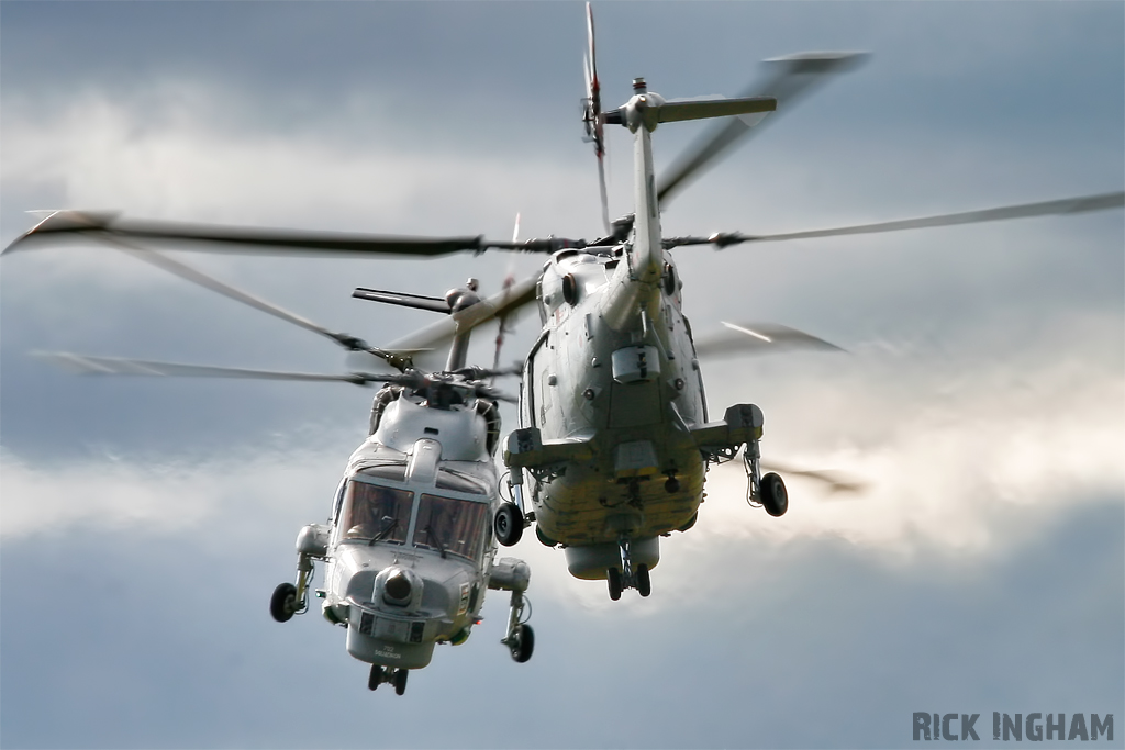 Westland Lynx HMA8 - XZ722/645 - Royal Navy | Black Cats
