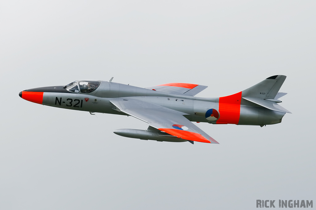 Hawker Hunter T8C - N-321/G-BWGL - RNLAF