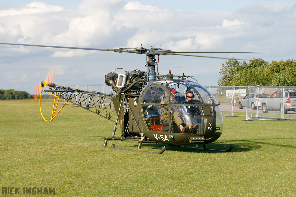 Aerospatiale SE 3130 Alouette II - V-54/G-BVSD - Swiss Air Force