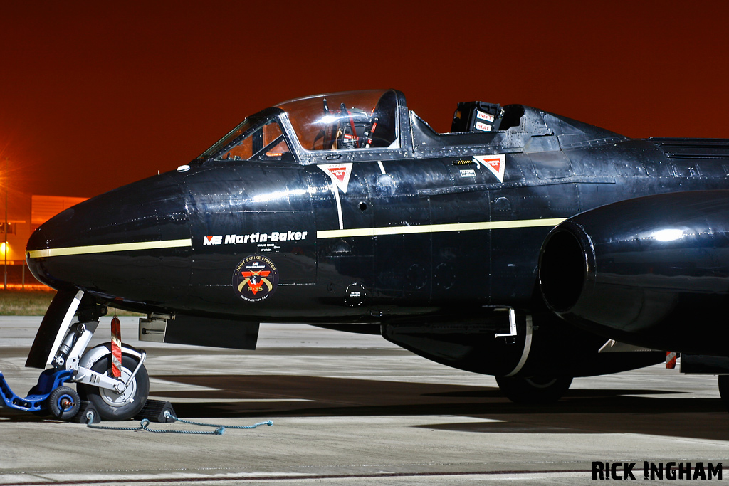 Gloster Meteor T7 - WA638 - Martin Baker