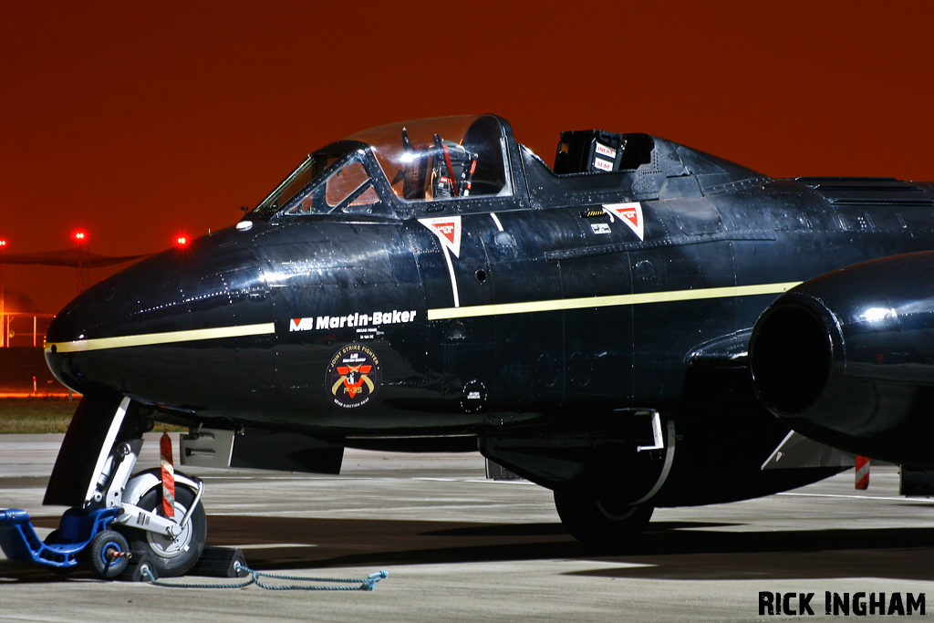 Gloster Meteor T7 - WA638 - Martin Baker