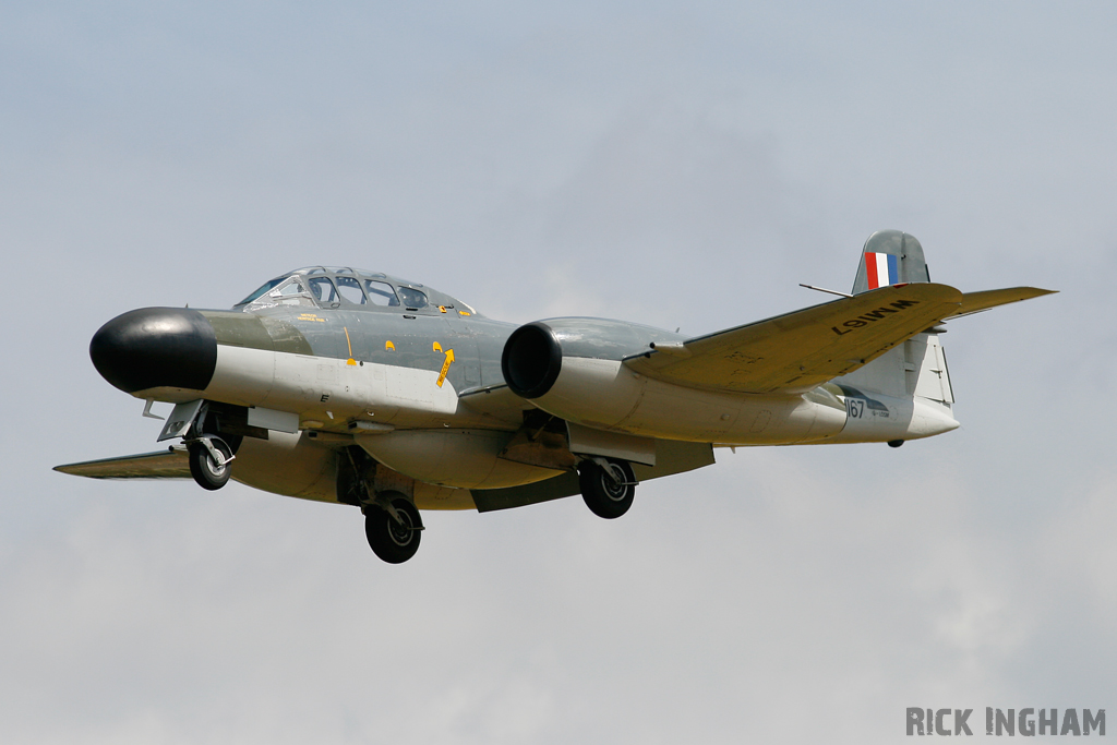 Gloster Meteor NF11 - WM167/G-LOSM - RAF