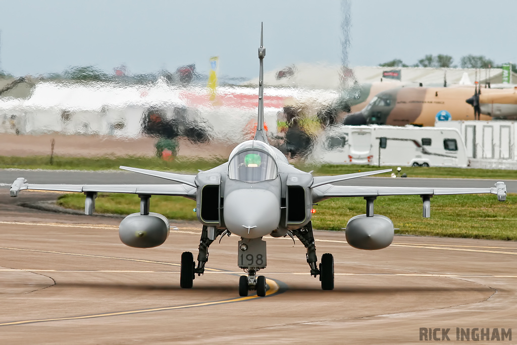 Saab JAS-39C Gripen - 198 - Swedish Air Force