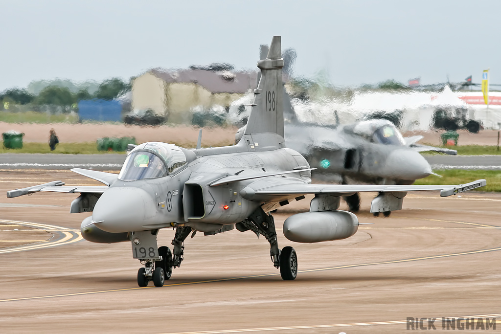 Saab JAS-39C Gripen - 198 - Swedish Air Force