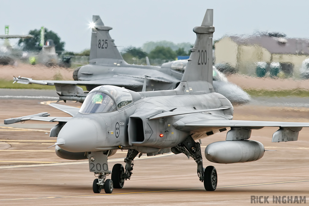 Saab JAS-39C Gripen - 200 - Swedish Air Force