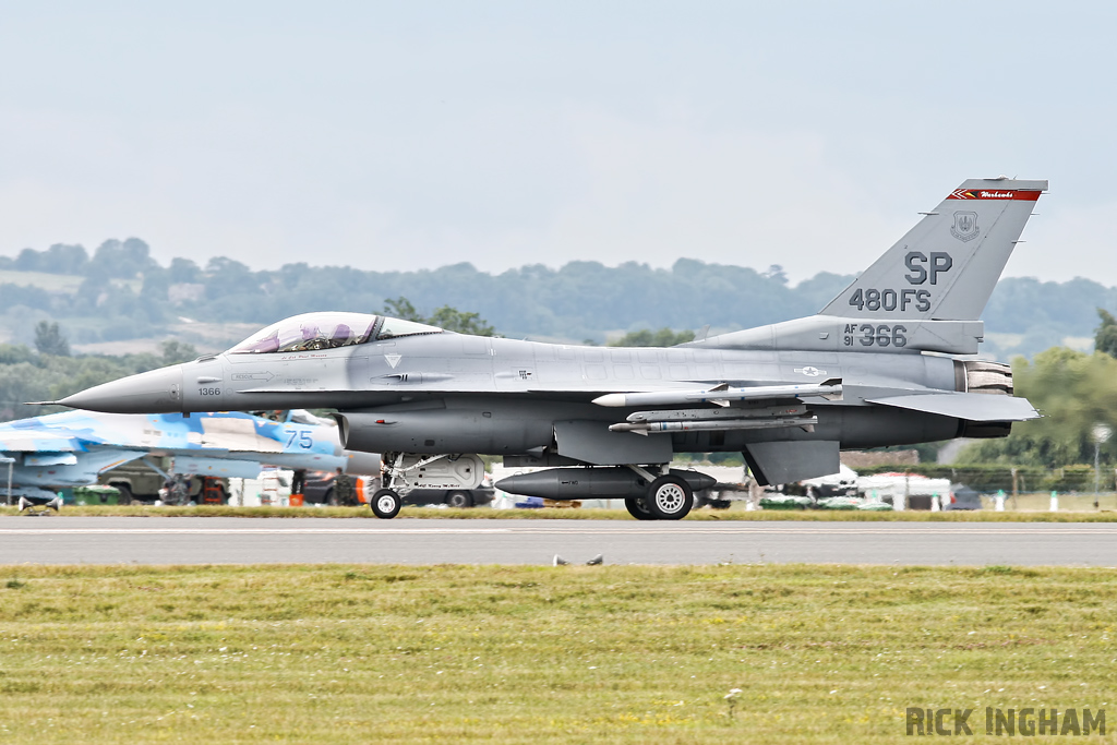 Lockheed Martin F-16C Fighting Falcon - 91-0366 - USAF