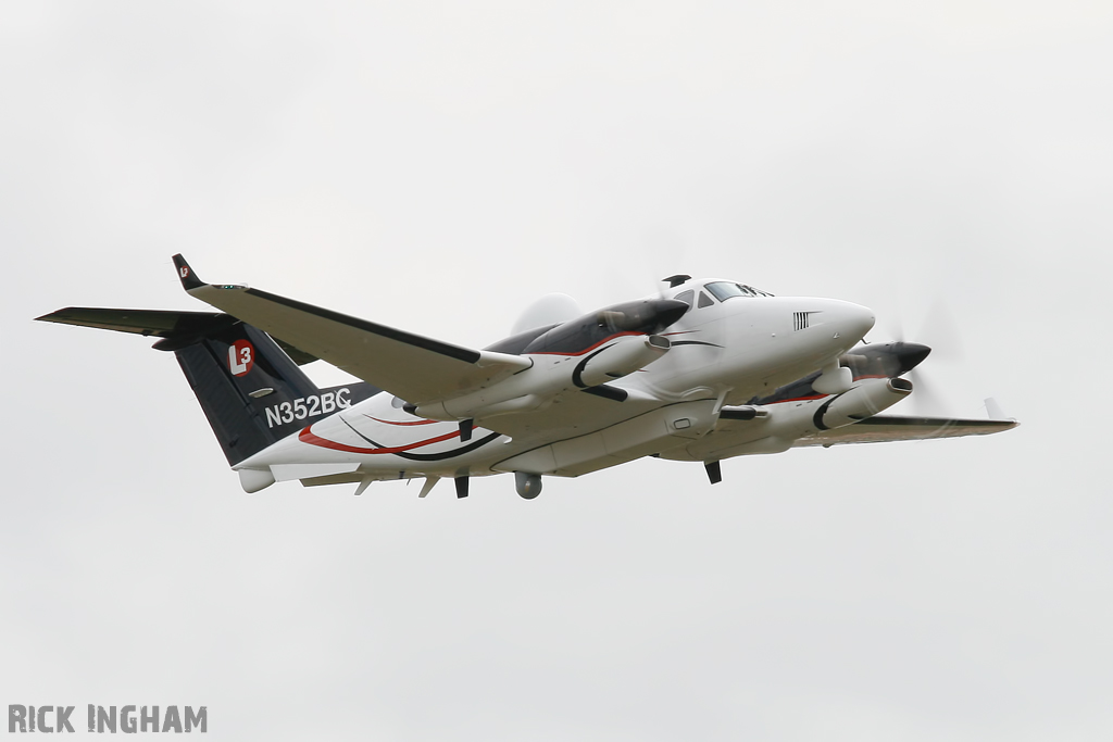 Beechcraft RC-12W Huron - N352BC - L-3 Communications