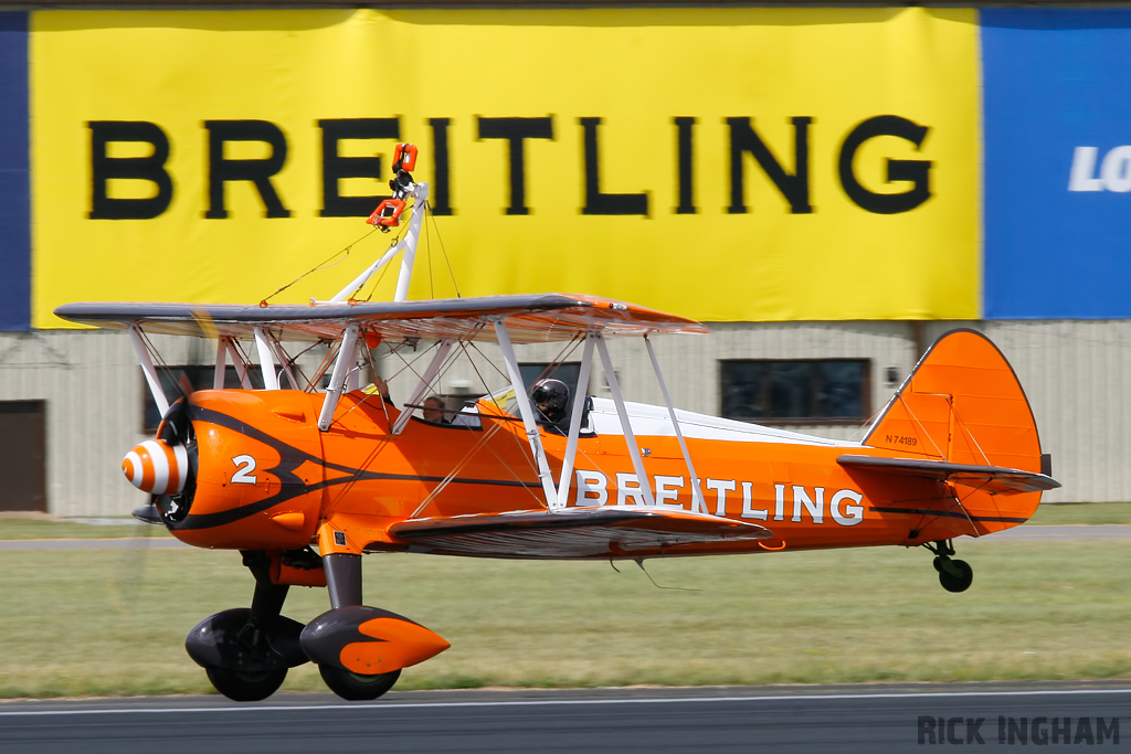 Boeing Stearman - N74189/2 - Breitling Wingwalkers