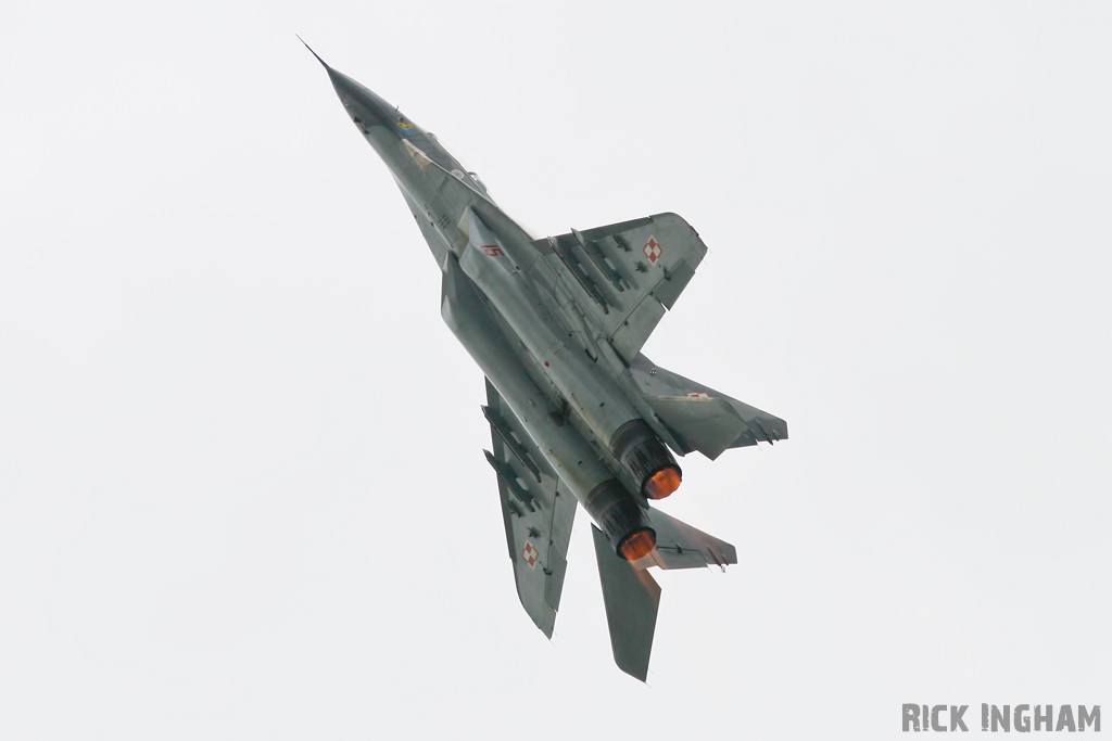 Mikoyan-Gurevich MiG-29UB Fulcrum - 15 - Polish Air Force