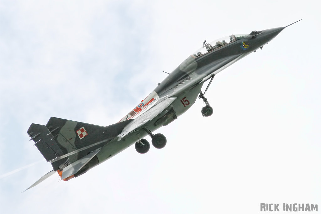 Mikoyan-Gurevich MiG-29UB Fulcrum - 15 - Polish Air Force