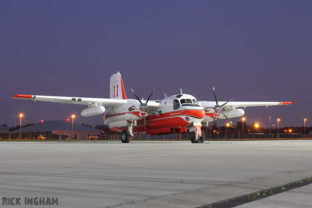 Grumman TS-2A Turbo Firecat - F-ZBEW - Securite Civile